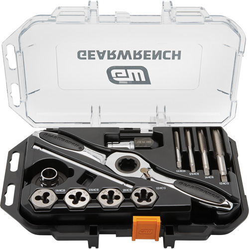 SAE Ratcheting Tap & Die Set, 13 Pieces Distribution Industrielle GC