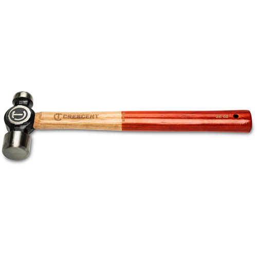 Marteau &agrave; panne ronde, Poids de la t&ecirc;te 32 oz, Face Poli, Prise Bois Distribution Industrielle GC