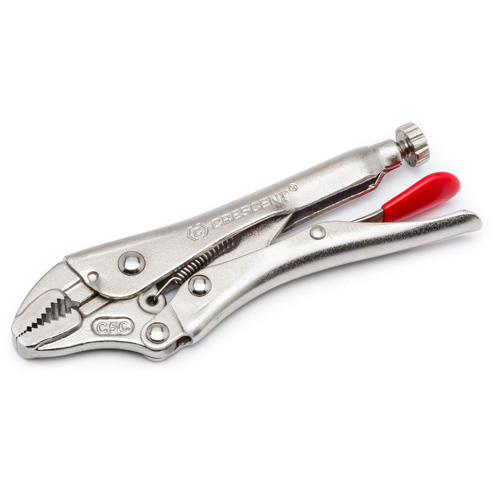 Pince-&eacute;tau avec coupe-fils, Longueur 7", M&acirc;choire courb&eacute;e Distribution Industrielle GC
