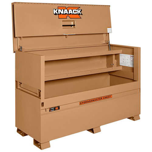 Coffre piano mod&egrave;le 90 avec cadenas, 72" la x 30" p x 49" h, Havane Distribution Industrielle GC