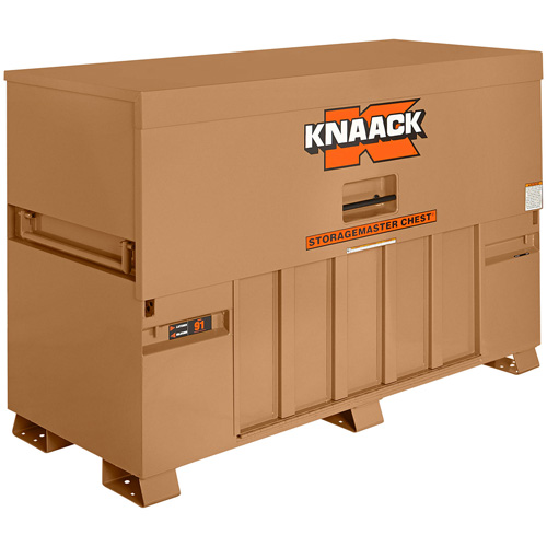 Model 91 Piano Box with 2 Padlocks, 72" W x 30" D x 49" H, Tan Distribution Industrielle GC