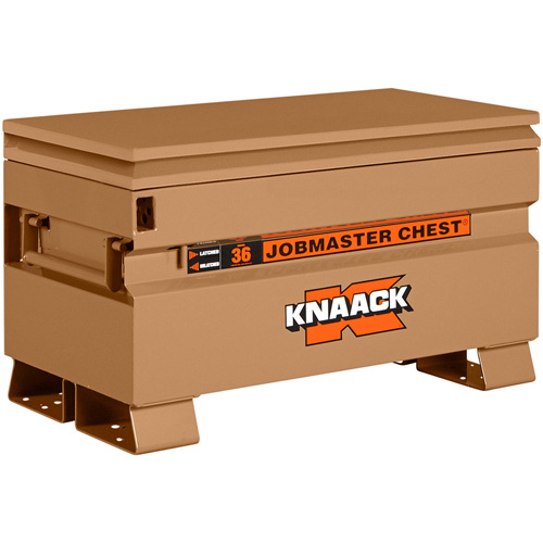 Coffre de chantier mod&egrave;le 36 avec cadenas, 36" x 19" x 21-1/2", Acier, Havane Distribution Industrielle GC