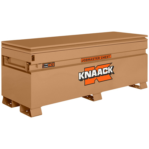 Coffre de chantier mod&egrave;le 2472 avec cadenas, 72" x 24" x 28-1/4", Acier, Havane Distribution Industrielle GC