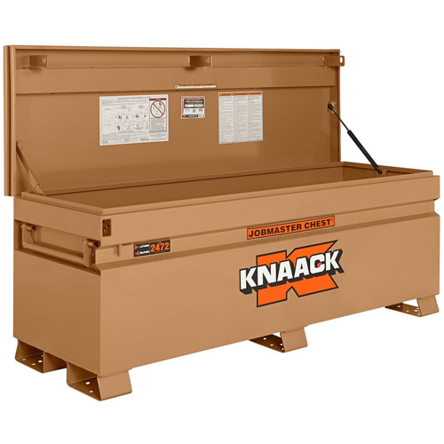 Coffre de chantier mod&egrave;le 2472 avec cadenas, 72" x 24" x 28-1/4", Acier, Havane Distribution Industrielle GC