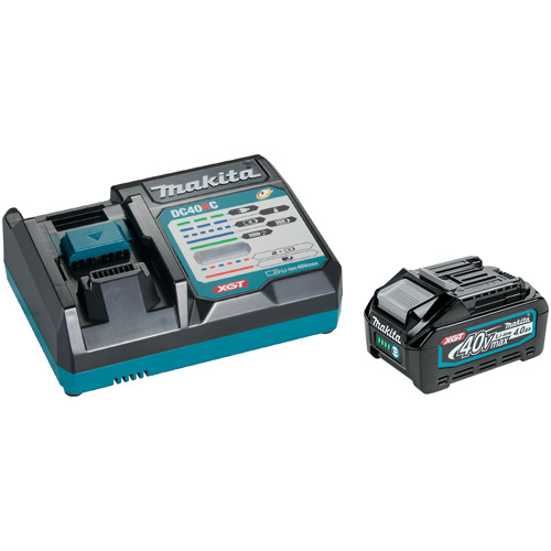 Trousse de d&eacute;marrage avec chargeur rapide et batterie 4,0Ah 40Vmax XGT, 40 V, Lithium-ion Distribution Industrielle GC