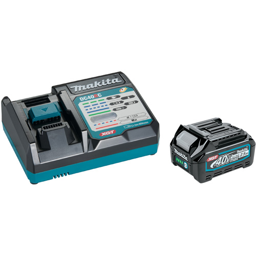 Trousse de d&eacute;marrage avec chargeur rapide et batterie 2.5Ah 40Vmax XGT , 40 V, Lithium-ion Distribution Industrielle GC
