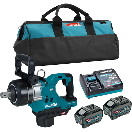 40Vmax XGT Brushless Short Anvil Impact Wrench Kit, 40 V, 1" Socket Distribution Industrielle GC
