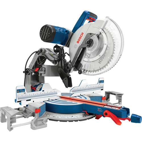 Scie &agrave; onglets coulissante &agrave; double biseau, 12", 15 A, 120 V Distribution Industrielle GC