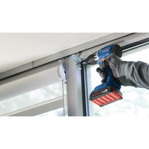 Trousse perceuse-visseuse compacte sans balais, Lithium-ion, 18 V, Mandrin 1/2", Couple 400 lb-po Distribution Industrielle GC