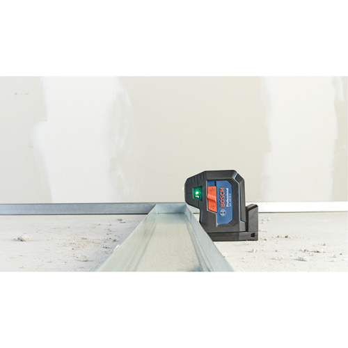 Laser dalignement autonivelant &agrave; faisceau vert &agrave; cinq points Distribution Industrielle GC