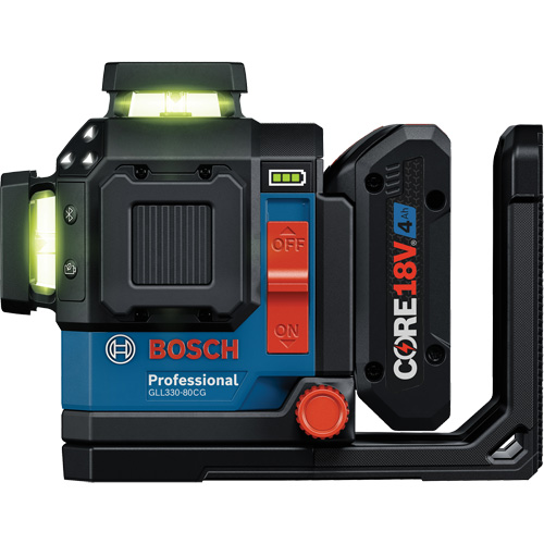 360 Connected Green-Beam Three-Plane Leveling and Alignment Laser Distribution Industrielle GC
