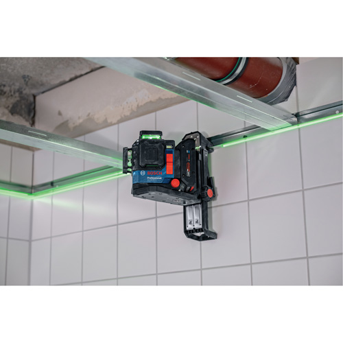 360 Connected Green-Beam Three-Plane Leveling and Alignment Laser Distribution Industrielle GC
