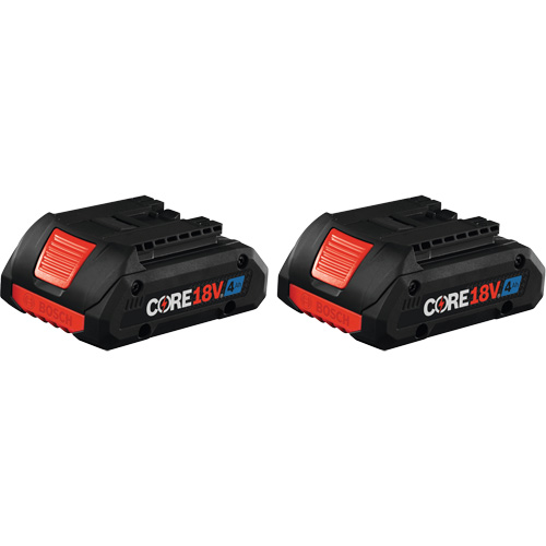 Batteries CORE18V &agrave; puissance avanc&eacute;e, Lithium-ion, 18 V, 4 A Distribution Industrielle GC