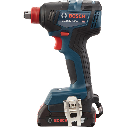Two-In-One Bit/Socket Impact Driver/Wrench Kit, 1/2", 1800 in-lbs. Max. Torque, 18 V, Lithium-Ion Distribution Industrielle GC