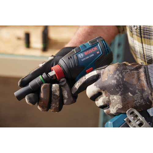 Two-In-One Bit/Socket Impact Driver/Wrench Kit, 1/2", 1800 in-lbs. Max. Torque, 18 V, Lithium-Ion Distribution Industrielle GC