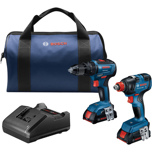 2-Tool Combo Kit, Lithium-Ion, 18 V Distribution Industrielle GC