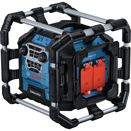 Jobsite Radio with Bluetooth&reg; 5.0 & Power Station, Lithium-Ion, 18 V Distribution Industrielle GC