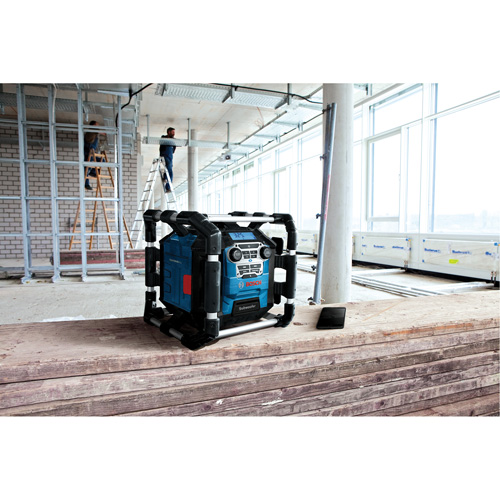 Jobsite Radio with Bluetooth&reg; 5.0 & Power Station, Lithium-Ion, 18 V Distribution Industrielle GC