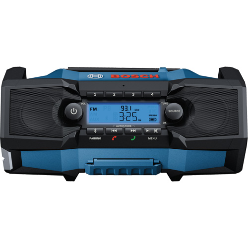 Compact Jobsite Radio with Bluetooth&reg; 5.0, Lithium-Ion, 18 V Distribution Industrielle GC