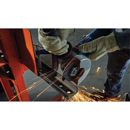 Rectifieuse angulaire ergonomique, 4-1/2", 120 V, 10 A, 11000 Tr/min Distribution Industrielle GC