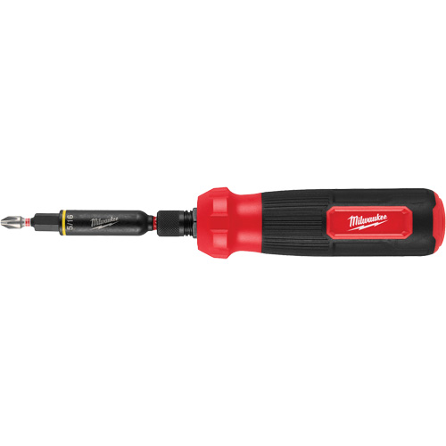 Tournevis multi-usage 8-en-1 avec embouts et tourne-&eacute;crous &agrave; chocs SHOCKWAVE, 8-1/3" lo, Prise Coussin&eacute;e Distribution Industrielle GC