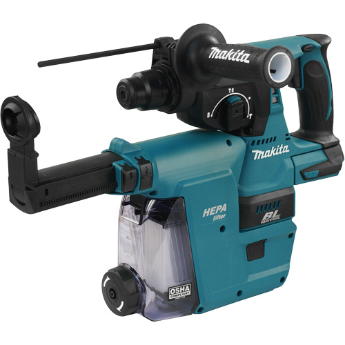 Marteau perforateur rotatif sans balais SDS-PLUS LXT avec DX06 (outil seul), 15/16", 0-4700 Coups/min, 0-950 Tr/min, 1,8 lb-pi Distribution Industrielle GC