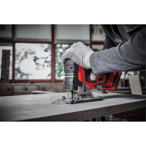 Scie sauteuse professionnelle sans fil &agrave; vitesse variable (outil seulement), 18 V, Lithium-ion, 0-3500 coups/min, 1-1/32" Longueur de la course Distribution Industrielle GC