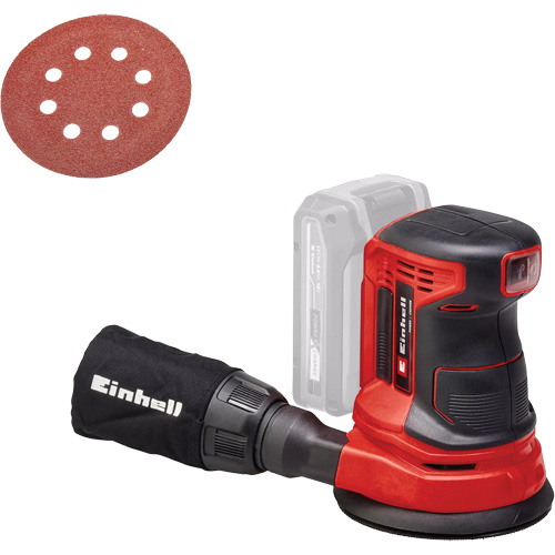Cordless Random Orbit Sander (Tool Only), 5" Sand Paper, 18 V, 14000 - 22000 OPM Distribution Industrielle GC