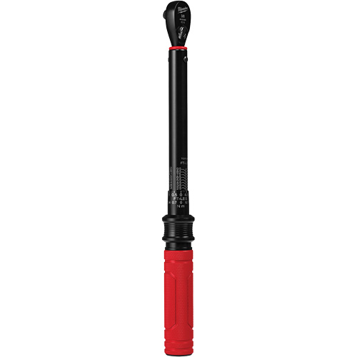 Cl&eacute; dynamom&eacute;trique, &agrave; cliquer, Entraînement 3/8" carr&eacute;, 20 - 100 lb-po/27,1 - 135,6 Nm Distribution Industrielle GC