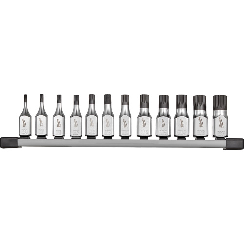 Bit Socket Set with FOUR FLAT sides, Triple Square, 3/8" Drive, 12 Pcs Distribution Industrielle GC