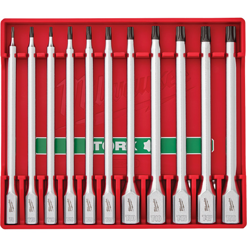 Jeu de douilles &agrave; embouts longues, Torx, Prise 1/4"/3/8", 11 mr Distribution Industrielle GC