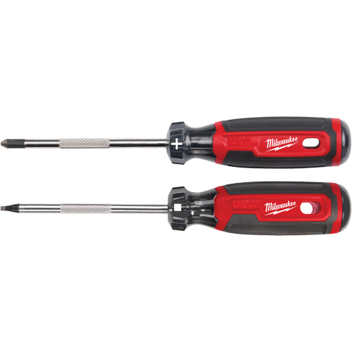 Cushion Grip Screwdriver Set, 2 Pcs. Distribution Industrielle GC