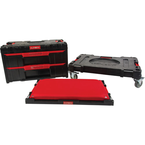 3-Piece Arx&reg; Dolly with Swivel Casters Set, 23-1/10" x 15" x 13-2/5", Black Distribution Industrielle GC