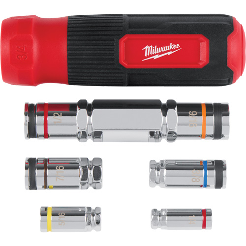 Tournevis multi-&eacute;crous HOLLOWCORE 7-en-1, 9-9/100" lo, Magn&eacute;tique Distribution Industrielle GC