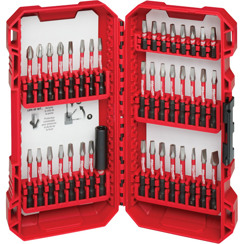 Jeu de forets &agrave; chocs SHOCKWAVE 40 mcx Distribution Industrielle GC