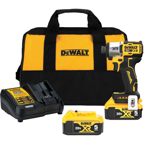 Ensemble de tournevis &agrave; chocs MAX* XR &agrave; trois vitesses, 1/4", 1825 lb-po Couple max., 20 V, Lithium-ion Distribution Industrielle GC