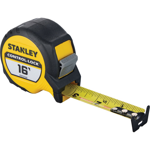 CONTROL-LOCK Tape Measure, 25 mm x 16', Imperial Graduations Distribution Industrielle GC