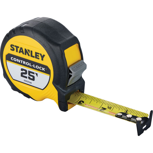 CONTROL-LOCK Tape Measure, 25 mm x 25', Imperial Graduations Distribution Industrielle GC