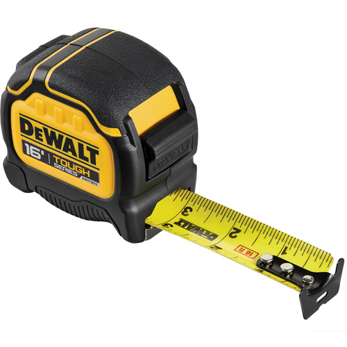 TOUGHSERIES Tape Measure, 16', Imperial Graduations Distribution Industrielle GC