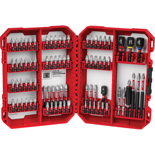 80-Piece SHOCKWAVE Impact Duty Driver Bit Set Distribution Industrielle GC