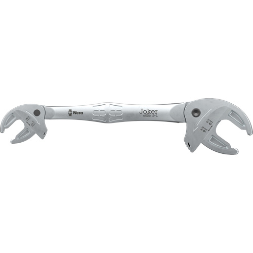 Joker S/L Self-Setting Double Open-End Spanner, 7/16" x 3/4", Plain Distribution Industrielle GC