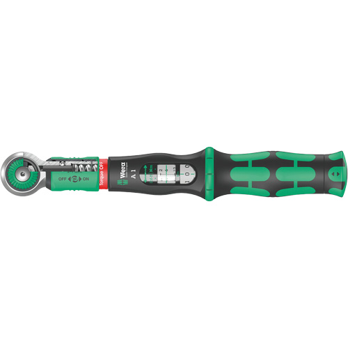 Cl&eacute; dynamom&eacute;trique Safe-Torque A 1, &agrave; cliquer, Entraînement 1/4" carr&eacute;, 2 - 9 lb-pi Distribution Industrielle GC