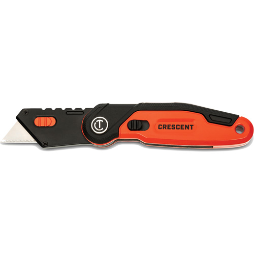 Couteau utilitaire pliant, 1" lame, lame en Acier, poign&eacute;e en Aluminium Distribution Industrielle GC