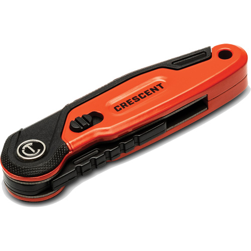 Couteau utilitaire pliant, 1" lame, lame en Acier, poign&eacute;e en Aluminium Distribution Industrielle GC