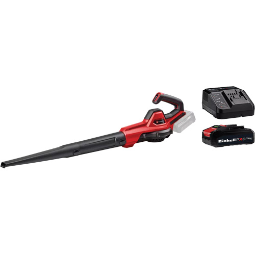 Souffleuse universelle 110 pi3/min sans fil avec batterie 2,5 Ah et ensemble de d&eacute;part de chargeur, 18 V, Vitesse d'air 155,34 mi/h, &agrave; pile Distribution Industrielle GC