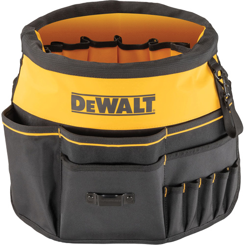 Organisateur pour seau &agrave; outils, 19-3/4" lo x 2" la x 19-5/8" h, Noir/Jaune Distribution Industrielle GC