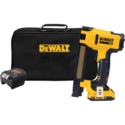 Ensemble d'agrafeuse sans fil pour c&acirc;ble 20VMAX, Agrafes 1" Distribution Industrielle GC
