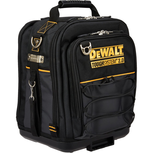 Sac &agrave; outils compact TOUGHSYSTEM 2.0, 1680 Denier, 25 pochettes, Noir Distribution Industrielle GC