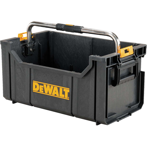 Contenant ToughSystem avec poign&eacute;e de transport, 12-1/2" la x 21-9/10" p x 21-9/10" h, Noir Distribution Industrielle GC