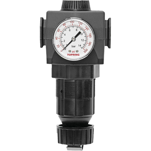 D&eacute;tendeur &agrave; diaphragme en zinc MODULAIR 400, 1/2" NPT, PSI max. de 300 psi, Canalisation/Modulaire Distribution Industrielle GC